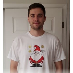 "He Sees You When Your Drinking" 2X Shirt New